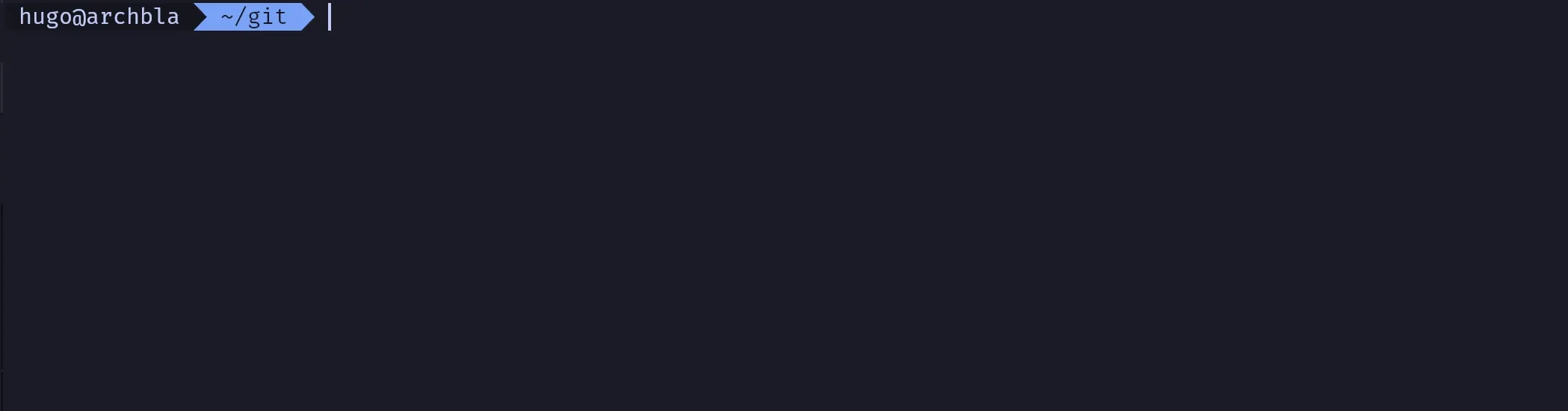 gif showing the process of cloning a repository