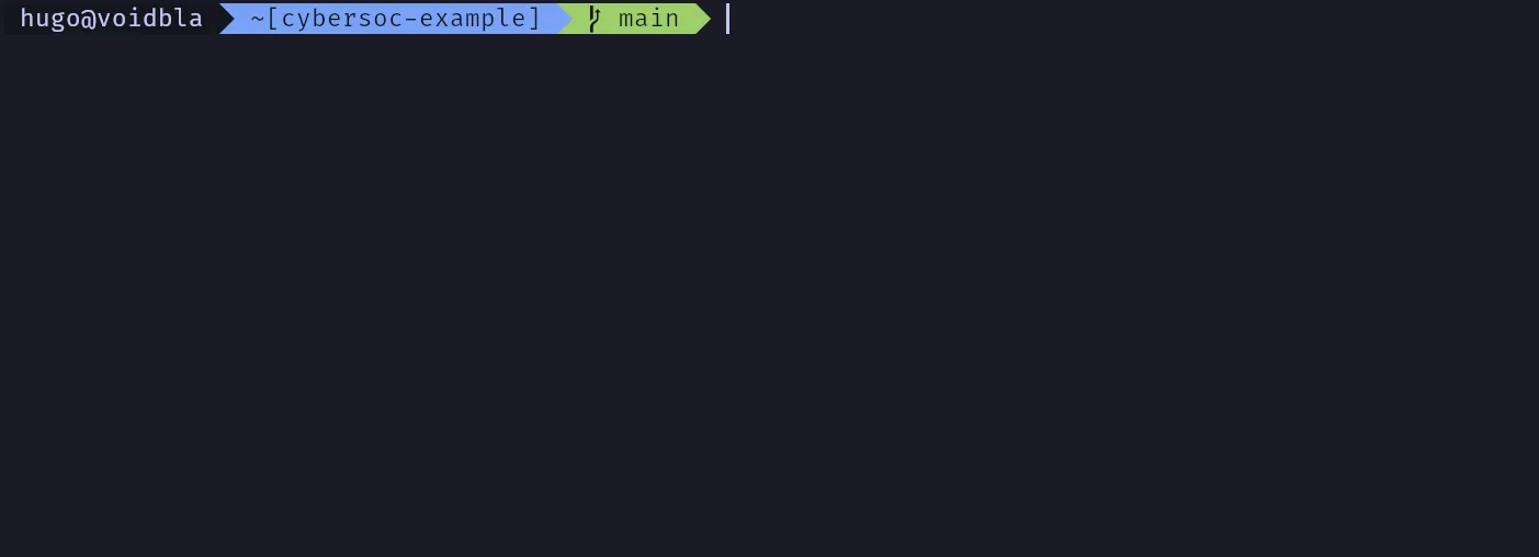 gif showing the process of creating and switching to a new branch